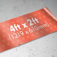 4ft PVC Banner Printing
