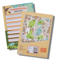 A4 Trail map leaflets