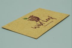 Kraft Business Cards