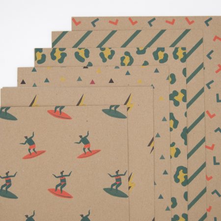 Multipack of Printed Giftwrap