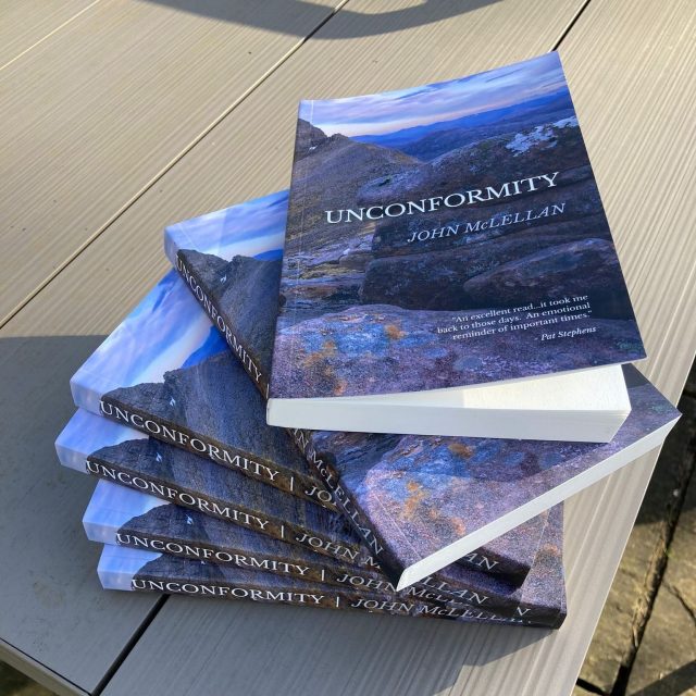 Printed paperback book Unconformity